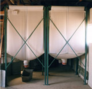 Les silos en tissus conviennent parfaitement pour les endroits où la place est restreinte